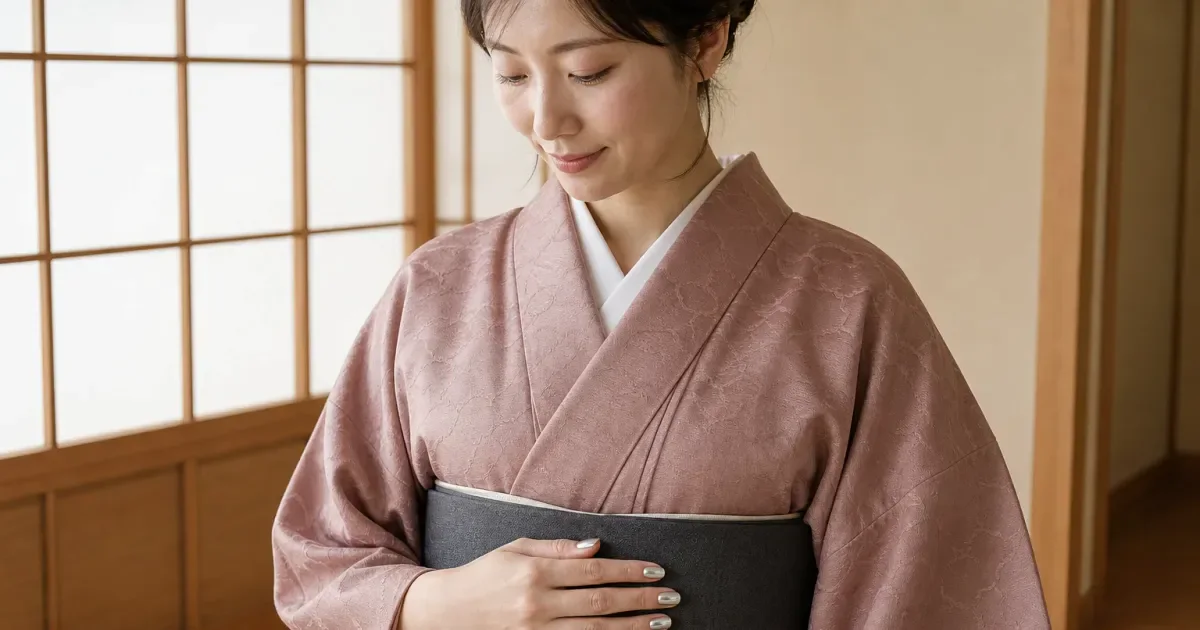 ミラーのネイルを式典・休日の装いに合わせる前にの比較用編集写真