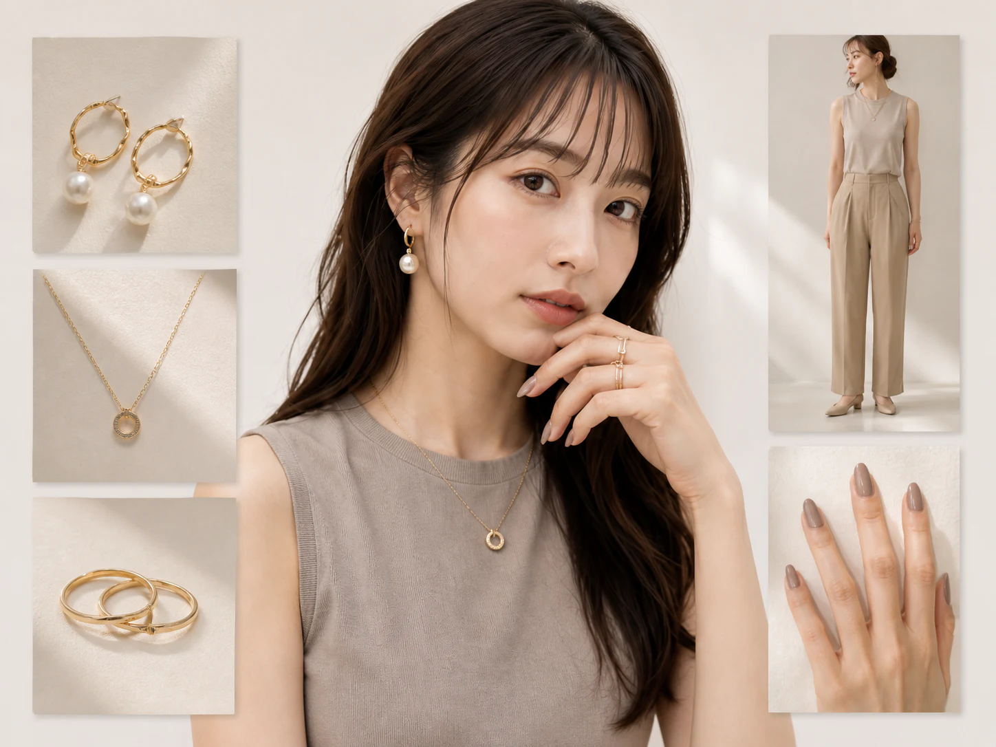 MIRRORIA：在同一套造型中試穿服裝、耳飾、項鏈、戒指與美甲