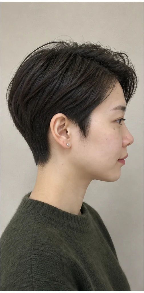 ナチュラルピクシーの側面ビュー
