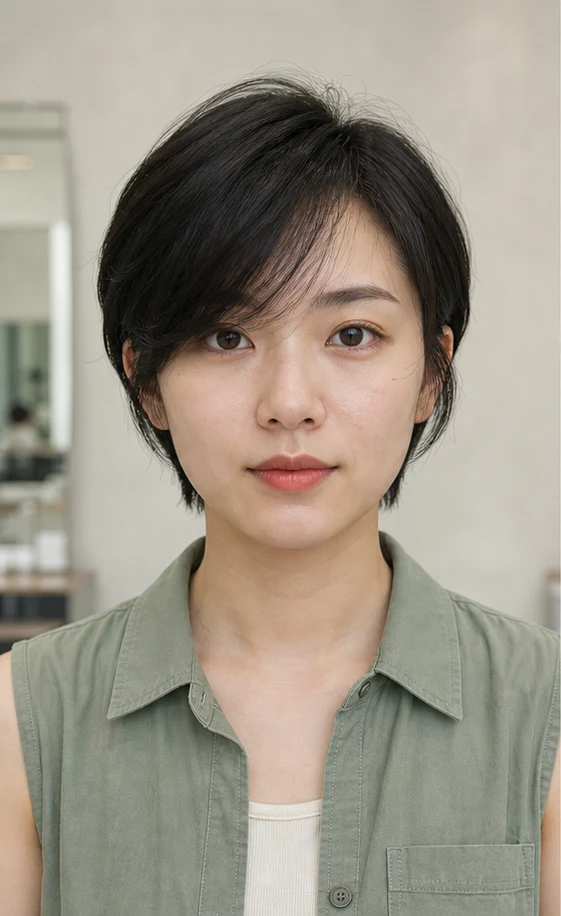 サイドフリンジビクシーの正面ビュー