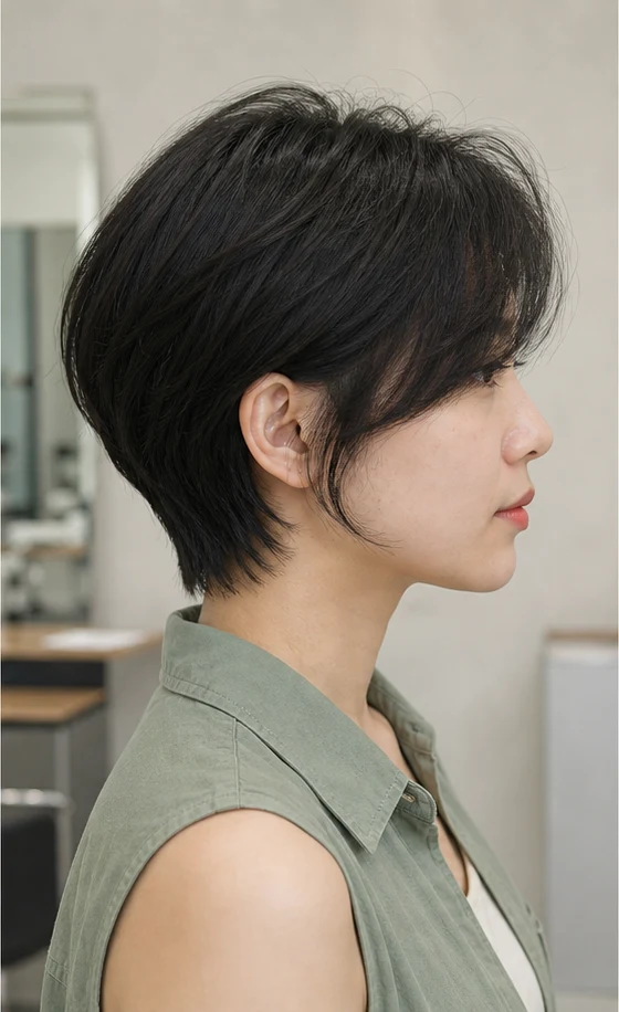 サイドフリンジビクシーの側面ビュー