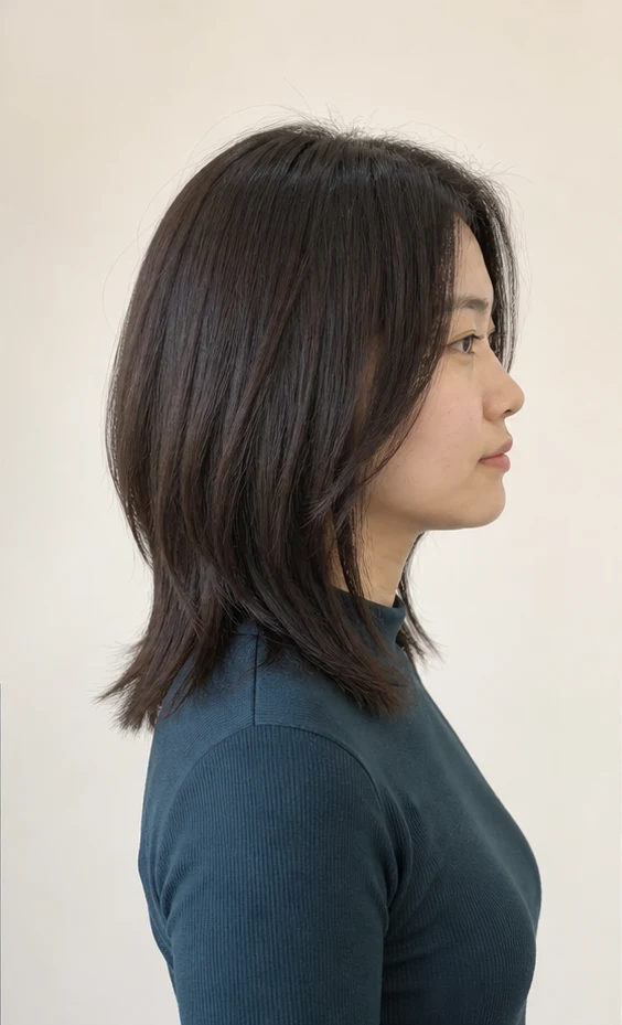ひし形ミディアムの側面ビュー