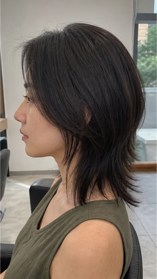 大人の鎖骨レイヤーの側面ビュー